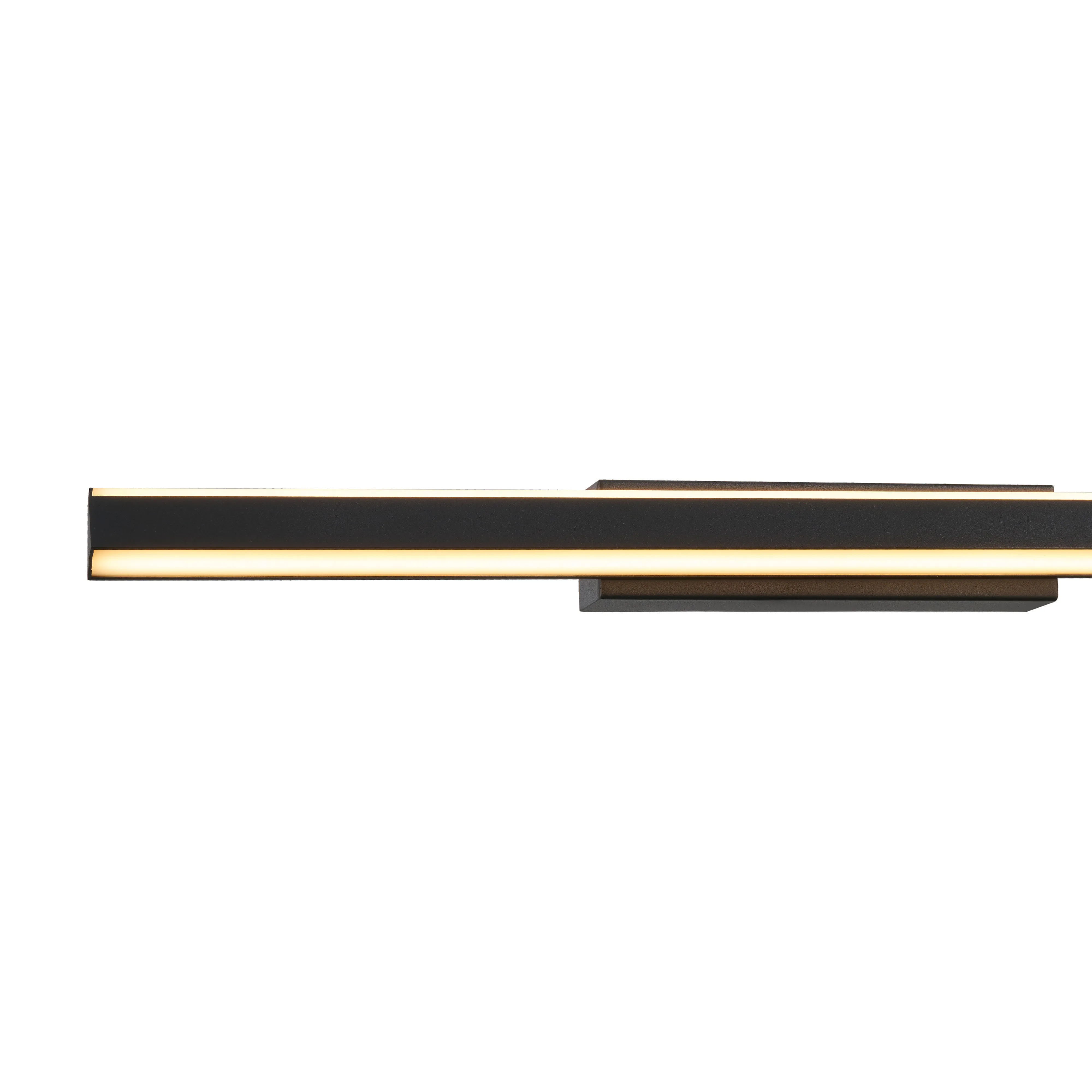 M8963  Lineal 60cm Linear Wall/Ceiling Light 22W LED 3000K Sand Black